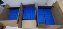 华杰 A4档案盒文件盒加厚型大号88mm文件盒68mmPVC纸板资料盒磁扣文件收纳盒办公用品 大号88mm（无夹 15个/箱）天蓝HT088 晒单实拍图