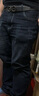 啄木鸟牛仔裤男秋冬新款修身裤子男韩版潮流小脚休闲裤弹力加绒加厚长裤 1623黑色+1622深蓝色 33 实拍图