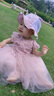 戴维贝拉（DAVE＆BELLA）夏季婴儿女童夏装连衣裙 女宝宝蝴蝶背心裙 儿童公主裙幼小童裙子 烟紫色 90 cm（建议身高80-90cm） 实拍图