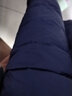 雅鹿羽绒裤女外穿冬中老年中腰加厚大码鸭绒棉裤子东北防寒雪地裤 1325藏青 L 推荐105-120斤 实拍图