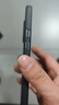 毕亚兹适用opporeno6手机壳/保护套 超轻薄散热全包防摔磨砂亲肤手感硬壳防污抗指纹简约男女款 JK52-黑 实拍图