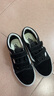 VANS范斯童鞋官方 Old Skool V黑色经典款魔术贴中大童板鞋 黑色 34码 实测内长21cm 实拍图
