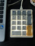 魔蛋（magicforce）MF17数字小键盘 机械键盘 笔记本外接有线小键盘 财务会计收银证券 USB接口 拼色茶轴白灯 晒单实拍图