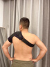 李宁护肩膀单只装篮球羽毛球健身训练可调节透气加压运动护具右肩均码 晒单实拍图