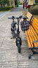普莱德新国标折叠电动自行车超长续航代驾车锂电池助力成人电瓶车电单车 RS7-十二减震-铝-30A-助力300KM 实拍图
