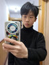 NASA GISS高领毛衣男秋冬加绒保暖针织衫男士毛线衣 高领黑色加绒 M  实拍图