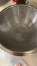 onlycook 盆子304不锈钢漏盆套装洗菜盆淘米篮 家用厨房水果滤水盆 大号盆套装(盆+淘米盆)/1套 实拍图
