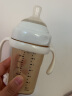 HEGEN奶瓶瓶领透明奶瓶盖通用一体化多功能宽口径进口奶瓶配件简易组装 白色 实拍图