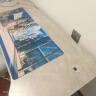 奥伦福特  电脑桌台式家用电竞游戏桌办公书桌简约书房写字桌子 欧式岩板灰-单桌140*60 升级款电竞桌 实拍图