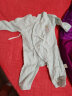 贝瑞加（Babyprints）新生儿连体衣1件装婴儿纯棉衣服宝宝护肚爬服四季哈衣柔软 绿59 实拍图
