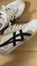Onitsuka Tiger鬼塚虎RUNSPARK秋冬男女情侣款时尚休闲鞋小白鞋 白色/黑色 38 实拍图