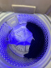 扬子9KG智能风干全自动洗衣机家用  蓝光洗护波轮洗脱一体机 香槟金色 实拍图