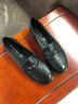 蜘蛛王单鞋女柔软透气妈妈鞋平底舒适中老年皮鞋女 090335A 黑色 38  实拍图