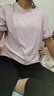 鸿星尔克儿童装男童速干短袖t恤夏季短T男生夏装运动半袖T恤 薰衣草紫 165 实拍图