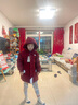 Levi's李维斯童装男童中长款三防棉服冬季新款加厚保暖上衣复古外套 赤霞红 140 /68 【建议身高128-140cm】 实拍图