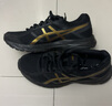 亚瑟士ASICS男鞋透气跑鞋运动鞋缓震舒适跑步鞋 GEL-CONTEND 4 黑色/金色013 39.5 实拍图