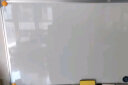 得力(deli)90*60cm悬挂白板 白板写字板 黑板 磁性悬挂式小白板 实心纤维板芯黑板 教学家用白板 92608 晒单实拍图
