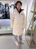 Basic House/百家好加厚加绒休闲裤女秋冬香蕉裤奶奶裤保暖百搭宽松显瘦新款 灰色 M 100-110斤 实拍图