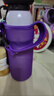 致仕便携式背带斜跨通用水壶瓶袋子儿童杯子防摔套水杯套保温杯保护套 紫色库洛米手提+斜挎带 1个 实拍图