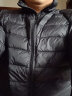 JEEP吉普轻薄羽绒服男短款冬季外套上衣男士新款超轻休闲立领纯色 16050黑色(立领) XL(140斤-160斤) 晒单实拍图