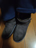 回力官方雪地靴男靴棉鞋男鞋冬季保暖高帮加绒加厚面包鞋子男 棕色 43 实拍图