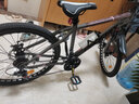 凤凰（Phoenix） 自行车山地车男女单车中小学生少年成人运动越野赛车旅行车变速 24寸银灰辐条轮/碳钢/可备注颜色 24速顶配 实拍图