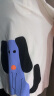 MQD童装男女童虎年夏季新款卡通短袖T恤男女童圆领套头衫韩版潮 米白 170cm 晒单实拍图