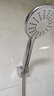 九牧（JOMOO） 淋浴花洒喷头花洒头洗澡沐浴淋雨软管套装浴室莲蓬头 一键止水增压S261011+软管+墙座 实拍图