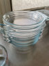 菲内克斯 微波炉碗玻璃碗煲带盖钢化玻璃耐热碗沙拉碗泡面汤碗 1.0L浅煲 实拍图