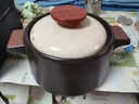 炊大皇炊大皇砂锅炖锅沙煲砂锅家用耐高温汤锅燃气直烧煲汤砂锅炖汤砂锅 【干烧不裂】适用3-5人 3.5L 实拍图