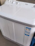 海尔（Haier） 10公斤大容量半自动双缸洗衣机家电  脱水机 原厂品质 洗大件更轻松 双缸XPB100-729S 实拍图