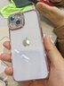 虎克船长 适用苹果14手机壳带镜头膜iphone14promax全包透明超薄防摔高级感女款轻奢水钻 实拍图