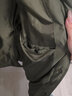 鸭鸭新款衬衫羽绒服男短款翻领2025年冬季新款轻薄便携保暖外套上衣Y 2370军绿色 180/96A(XL) 实拍图