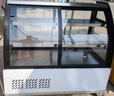 简所凉菜卤菜烧烤展示柜冷藏展示柜熟食保鲜鸭脖展示柜鲜肉保鲜柜商用直冷熟食展示柜三层熟食柜展示柜 白色弧形款-前后开门 130*65*123cm 实拍图