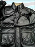 罗蒙（ROMON）高端羽绒服男25秋冬季新款短款帅气潮牌白鸭绒皮衣外套保暖防风雨 3723黑色 立领PU皮 2XL 140-160斤 实拍图