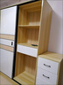 百裕达 2025新款衣柜家用卧室简易组装实木推拉门出租屋成人大衣柜衣橱 白+浅胡桃色 120*200*55主柜 实拍图