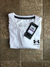 安德玛（Under Armour）UA HeatGear 男子舒适训练健身短袖紧身衣1361518 白色100 2XL 实拍图