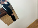 李宁（LI-NING）卫衣男女同款瑜伽服外套春秋季修身拉链开衫运动休闲外套 黑色XL 实拍图