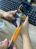 百利剃须刀非吉利系列手动防刮伤5层德国进口刀片旅行便携刮胡刀男士非电动老式刮胡子刀 【性价比】1柄7刀头 实拍图
