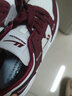 回力男鞋板鞋男2025秋季新款运动鞋子女小众百搭情侣鞋子女休闲鞋子男 白红色 -1108M 39 实拍图