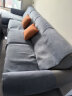 钟爱一生（CHERISHES LIFE） 沙发垫四季通用沙发罩套全包防滑沙发盖布雪尼尔组合沙发坐垫子 雪尼尔 莫言格子-月灰 尺寸定制 请联系客服 实拍图