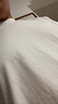 BINYUXD【3件】短袖t恤男夏季纯白色宽松纯棉男士半截袖潮打底衫衣服男装 白色+白色+白色 常规 L 【建议120-135斤】 实拍图