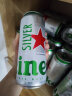 喜力星银500ml*24听整箱装 喜力啤酒Heineken Silver 实拍图