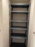 Y8  货架置物架家用角钢多层超市展示架阳台库房储物架 六层加厚-236CM高(黑色) 长120cm*宽35cm 实拍图