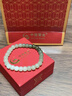 中国黄金（CHINA GOLD）和田玉手链女青玉散珠手链玉石手串国潮风手饰七夕情人节生日礼物 京速达*和田玉手串【6-7mm】+中金礼盒 实拍图