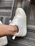 爱步（ECCO）板鞋男鞋 男士休闲鞋小白鞋拼色厚底牛皮明星同款 街头720 520814 白色52081401007 41 实拍图