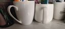 景顺景德镇瓷杯骨瓷简约陶瓷杯子茶杯纯白色水杯定制LOGO牛奶杯咖啡杯 尊杯 400ml 实拍图