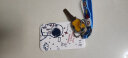 洁比世 创意卡套 证件卡套饭卡公交卡门禁卡银行卡保护套地铁交通 白色公式太空人+蓝色太空人公仔 1只装 实拍图