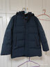 坦博尔羽绒服男新款宽松加大休闲保暖加厚可脱卸帽冬商务外套TAF510505D 碧玉青升级 3XL (190) 实拍图