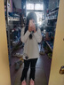 翊尚美高腰牛仔裤女春秋显瘦百搭新款微喇叭裤子设计感开叉休闲裤女 黑色【常规款】 28 【推荐106-115斤】 实拍图